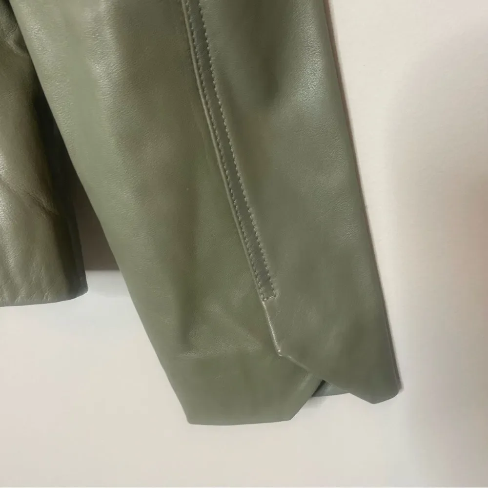 $798 Zadig&Voltaire Liams leather blazer NWT XS - Picture 6 of 13